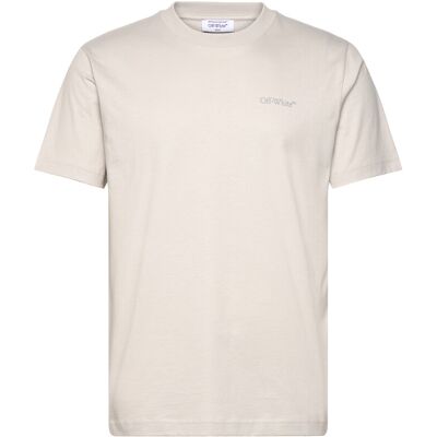 Off-White Bookish Slim S/S Tee S LIGHT STONE-ANTHRACITE S Off-White Bookish Slim S/S Tee S LIGHT STONE-ANTHRACITE S