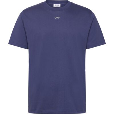 Off-White Off Stamp Slim S/S Tee XS DARK BLUE-WHITE XS Off-White Off Stamp Slim S/S Tee XS DARK BLUE-WHITE XS