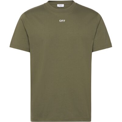 Off-White Off Stamp Slim S/S Tee S WHITE MOSS-WHITE S Off-White Off Stamp Slim S/S Tee S WHITE MOSS-WHITE S