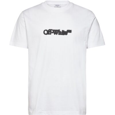 Off-White Spray Arrow Slim S/S Tee XS WHITE-BLACK XS Off-White Spray Arrow Slim S/S Tee XS WHITE-BLACK XS