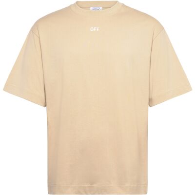 Off-White Arrow Skate S/S Tee M BROWN RICE-WHITE M Off-White Arrow Skate S/S Tee M BROWN RICE-WHITE M