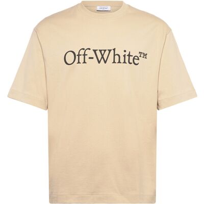 Off-White Big Bookish Skate S/S Tee L BROWN RICE-BLACK L Off-White Big Bookish Skate S/S Tee L BROWN RICE-BLACK L