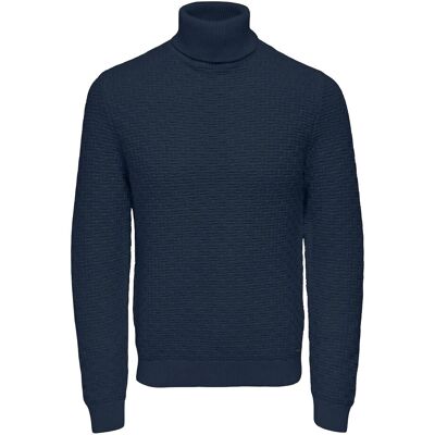 ONLY & SONS Onskay Reg Roll Neck Knit S NAVY BLAZER S ONLY & SONS Onskay Reg Roll Neck Knit S NAVY BLAZER S