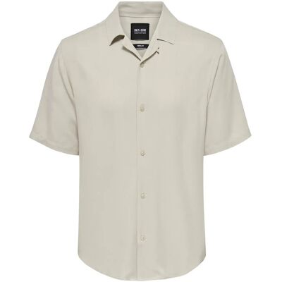 ONLY & SONS Onsdash Life Reg Res Ss 001 Shirt Noos XL SILVER LINING XL ONLY & SONS Onsdash Life Reg Res Ss 001 Shirt Noos XL SILVER LINING XL
