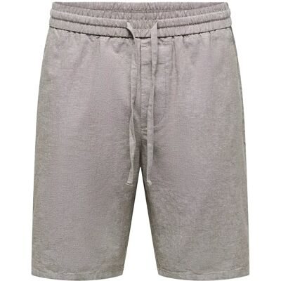 ONLY & SONS Onslinus 0007 Cot Lin Shorts Noos XL BUNGEE CORD XL ONLY & SONS Onslinus 0007 Cot Lin Shorts Noos XL BUNGEE CORD XL