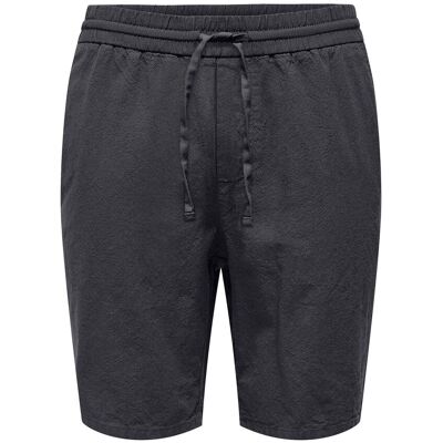 ONLY & SONS Onslinus 0007 Cot Lin Shorts Noos XXL DARK NAVY XXL ONLY & SONS Onslinus 0007 Cot Lin Shorts Noos XXL DARK NAVY XXL