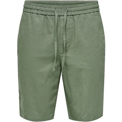ONLY & SONS Onslinus 0007 Cot Lin Shorts Noos XS SEA SPRAY XS ONLY & SONS Onslinus 0007 Cot Lin Shorts Noos XS SEA SPRAY XS