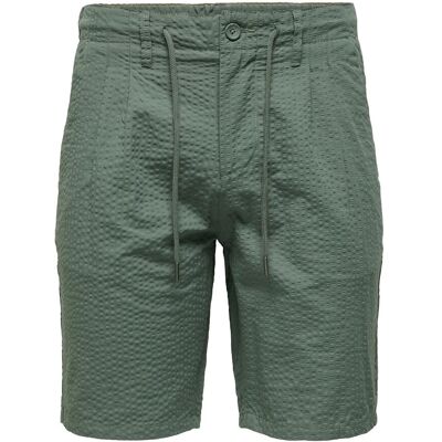 ONLY & SONS Onsleo Life 0009 Seersucker Shorts Noos L CASTOR GRAY L ONLY & SONS Onsleo Life 0009 Seersucker Shorts Noos L CASTOR GRAY L