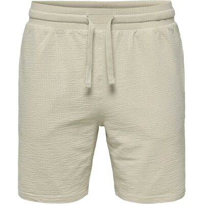 ONLY & SONS Onskian Life Reg Seersucker Shorts Noos XS SILVER LINING XS ONLY & SONS Onskian Life Reg Seersucker Shorts Noos XS SILVER LINING XS