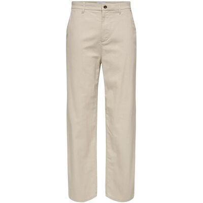 ONLY & SONS Onsbob Loose Cot Lin 0007 Pant Noos 34 x 32 SILVER LINING 34 x 32 ONLY & SONS Onsbob Loose Cot Lin 0007 Pant Noos 34 x 32 SILVER LINING 34 x 32
