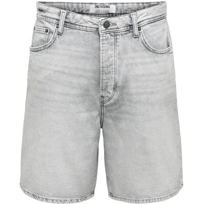 ONLY & SONS Onsfade Lmg 3157 Tai Dnm Shorts Noos XL LIGHT GREY DENIM XL ONLY & SONS Onsfade Lmg 3157 Tai Dnm Shorts Noos XL LIGHT GREY DENIM XL