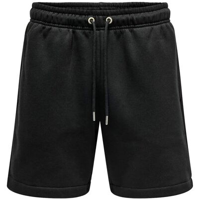 ONLY & SONS Onsdawson Reg Sweat Shorts Vd XS JET BLACK XS ONLY & SONS Onsdawson Reg Sweat Shorts Vd XS JET BLACK XS