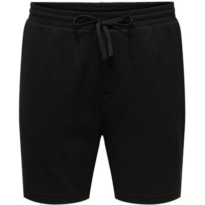 ONLY & SONS Onstrey Life Reg Frml Shorts L BLACK L ONLY & SONS Onstrey Life Reg Frml Shorts L BLACK L