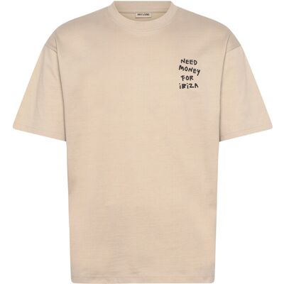 ONLY & SONS Onsmoney Life Loose Ss Tee S SILVER LINING S ONLY & SONS Onsmoney Life Loose Ss Tee S SILVER LINING S