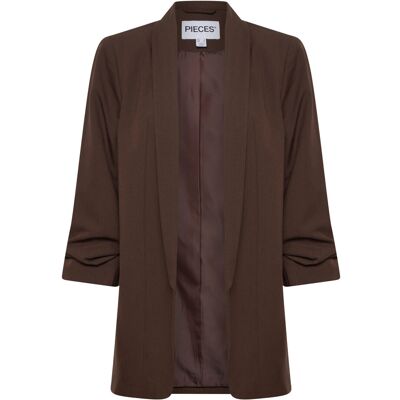 Pieces Pcbosella 3/4 Blazer Noos Bc S HOT FUDGE S Pieces Pcbosella 3/4 Blazer Noos Bc S HOT FUDGE S