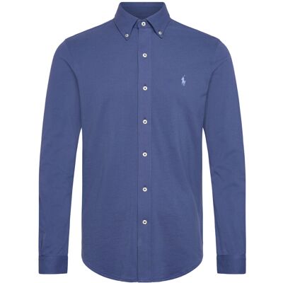 Polo Ralph Lauren Featherweight Mesh-Lsl-Knt S OLD ROYAL/C7398 S Polo Ralph Lauren Featherweight Mesh-Lsl-Knt S OLD ROYAL/C7398 S
