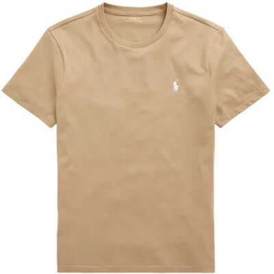 Polo Ralph Lauren Custom Slim Fit Jersey Crewneck T-Shirt XS CAFE TAN/C8176 XS Polo Ralph Lauren Custom Slim Fit Jersey Crewneck T-Shirt XS CAFE TAN/C8176 XS