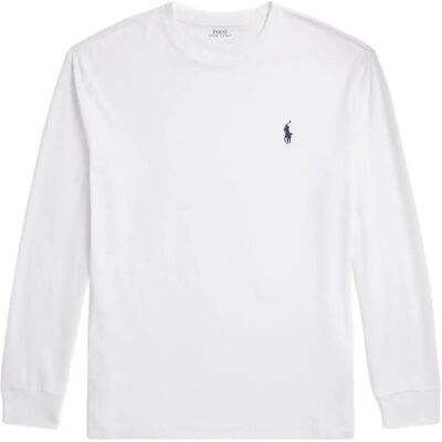 Polo Ralph Lauren Classic Fit Jersey Long-Sleeve T-Shirt XXL WHITE/C7996 XXL Polo Ralph Lauren Classic Fit Jersey Long-Sleeve T-Shirt XXL WHITE/C7996 XXL