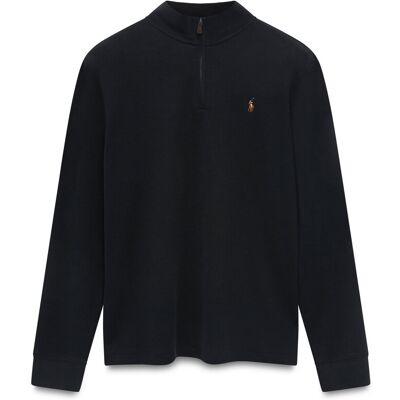 Polo Ralph Lauren Estate-Rib Quarter-Zip Pullover XL POLO BLACK XL Polo Ralph Lauren Estate-Rib Quarter-Zip Pullover XL POLO BLACK XL