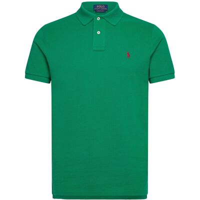 Polo Ralph Lauren The Iconic Custom Slim Fit Mesh Polo M ERIN GREEN/C3966 M Polo Ralph Lauren The Iconic Custom Slim Fit Mesh Polo M ERIN GREEN/C3966 M