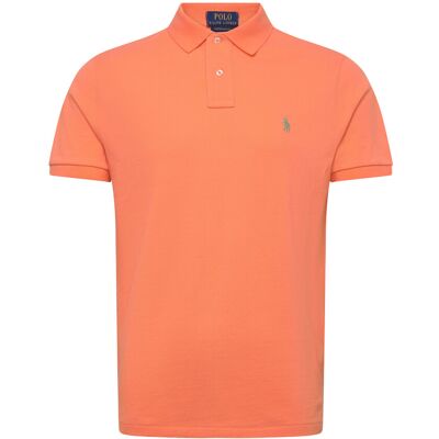 Polo Ralph Lauren Basic Mesh-Ssl-Knt S POMPANO ORANGE/C5 S Polo Ralph Lauren Basic Mesh-Ssl-Knt S POMPANO ORANGE/C5 S