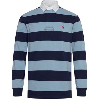 Polo Ralph Lauren The Iconic Rugby Shirt XS POWDER BLUE/NEWPO XS Polo Ralph Lauren The Iconic Rugby Shirt XS POWDER BLUE/NEWPO XS