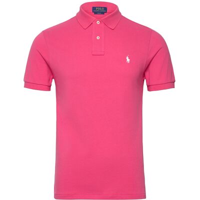Polo Ralph Lauren Basic Mesh-Ssl-Knt S HOT PINK/C2740 S Polo Ralph Lauren Basic Mesh-Ssl-Knt S HOT PINK/C2740 S