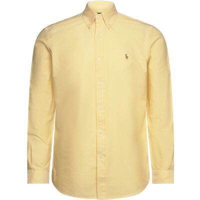 Polo Ralph Lauren The Iconic Oxford Shirt S YELLOW OXFORD S Polo Ralph Lauren The Iconic Oxford Shirt S YELLOW OXFORD S