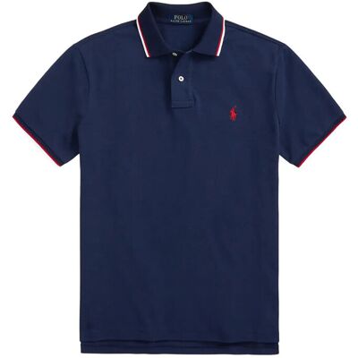 Polo Ralph Lauren Custom Slim Fit Mesh Polo Shirt XS NEWPORT NAVY/C387 XS Polo Ralph Lauren Custom Slim Fit Mesh Polo Shirt XS NEWPORT NAVY/C387 XS