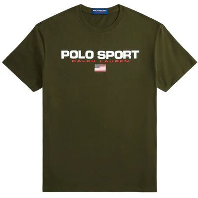 Polo Ralph Lauren Classic Fit Polo Sport Jersey T-Shirt XS COMPANY OLIVE XS Polo Ralph Lauren Classic Fit Polo Sport Jersey T-Shirt XS COMPANY OLIVE XS