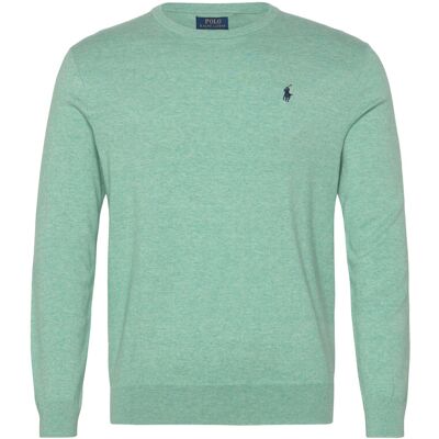 Polo Ralph Lauren 32/3 Cotton-Lsl-Plo M GREEN SWALLOW HEA M Polo Ralph Lauren 32/3 Cotton-Lsl-Plo M GREEN SWALLOW HEA M