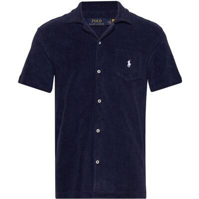 Polo Ralph Lauren Terry Camp Shirt XL NEWPORT NAVY XL Polo Ralph Lauren Terry Camp Shirt XL NEWPORT NAVY XL