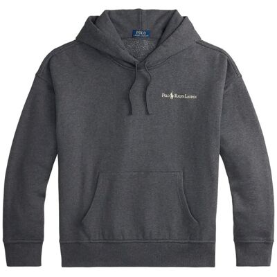Polo Ralph Lauren Relaxed Fit Logo Fleece Hoodie L BARCLAY HEATHER L Polo Ralph Lauren Relaxed Fit Logo Fleece Hoodie L BARCLAY HEATHER L