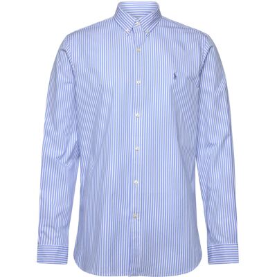 Polo Ralph Lauren Slim Fit Striped Stretch Poplin Shirt XXL 6779A CANVAS BLUE XXL Polo Ralph Lauren Slim Fit Striped Stretch Poplin Shirt XXL 6779A CANVAS BLUE XXL