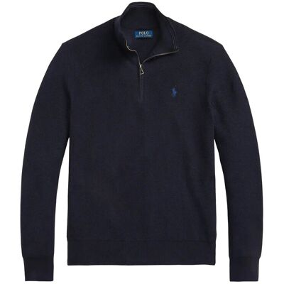 Polo Ralph Lauren 32/2 Cotton-Lsl-Plo M NAVY HTR M Polo Ralph Lauren 32/2 Cotton-Lsl-Plo M NAVY HTR M