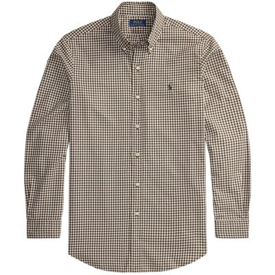 Polo Ralph Lauren Sanded Twill-Cubdppcs S 4192F BROWN/CREAM S Polo Ralph Lauren Sanded Twill-Cubdppcs S 4192F BROWN/CREAM S