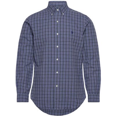 Polo Ralph Lauren Brushed Oxford-Cubdppcs XS 7033A BLUE HEATHE XS Polo Ralph Lauren Brushed Oxford-Cubdppcs XS 7033A BLUE HEATHE XS