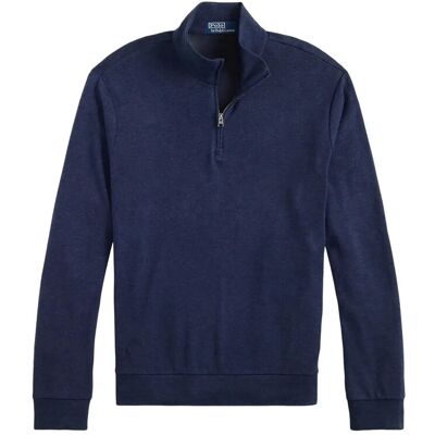 Polo Ralph Lauren Textured Double-Knit Pullover S SPRING NAVY HTHR S Polo Ralph Lauren Textured Double-Knit Pullover S SPRING NAVY HTHR S