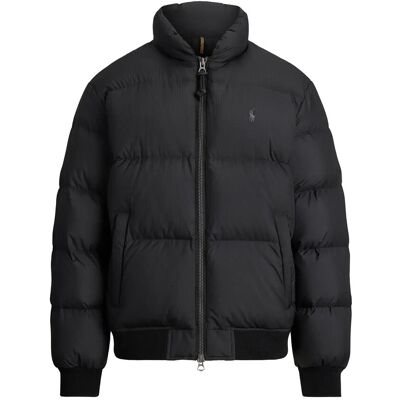 Polo Ralph Lauren Textured Ripstop Down Jacket M POLO BLACK M Polo Ralph Lauren Textured Ripstop Down Jacket M POLO BLACK M