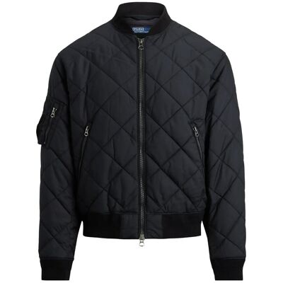 Polo Ralph Lauren Quilted Jacquard Bomber Jacket S POLO BLACK S Polo Ralph Lauren Quilted Jacquard Bomber Jacket S POLO BLACK S