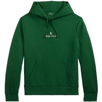 Polo Ralph Lauren Logo Double-Knit Hoodie S VINTAGE PINE S Polo Ralph Lauren Logo Double-Knit Hoodie S VINTAGE PINE S