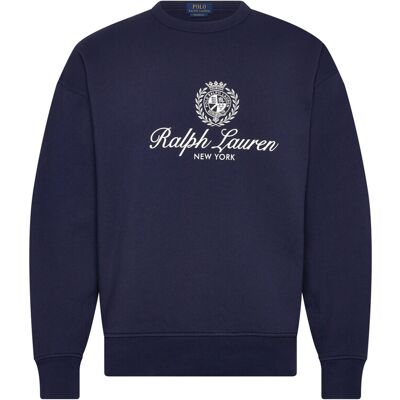 Polo Ralph Lauren Relaxed Fit Fleece Graphic Sweatshirt XXL NEWPORT NAVY XXL Polo Ralph Lauren Relaxed Fit Fleece Graphic Sweatshirt XXL NEWPORT NAVY XXL