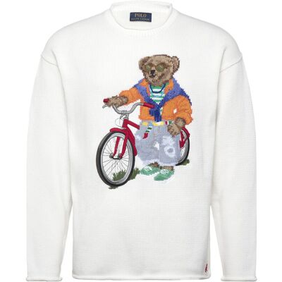 Polo Ralph Lauren 20/2 Cotton-Sweater-Pullover XS DECKWASH WHITE XS Polo Ralph Lauren 20/2 Cotton-Sweater-Pullover XS DECKWASH WHITE XS