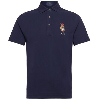 Polo Ralph Lauren 20/1 Mesh-Knt-Polo XS NEWPORT NAVY-SOCI XS Polo Ralph Lauren 20/1 Mesh-Knt-Polo XS NEWPORT NAVY-SOCI XS
