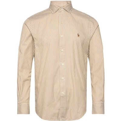 Polo Ralph Lauren Pinpoint Oxford-Wvn-Shirt S 7106D COASTAL BEI S Polo Ralph Lauren Pinpoint Oxford-Wvn-Shirt S 7106D COASTAL BEI S
