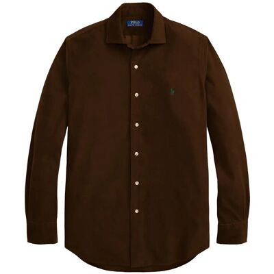 Polo Ralph Lauren Slim Fit Corduroy Shirt XXL CHOCOLATE MOUSSE XXL Polo Ralph Lauren Slim Fit Corduroy Shirt XXL CHOCOLATE MOUSSE XXL