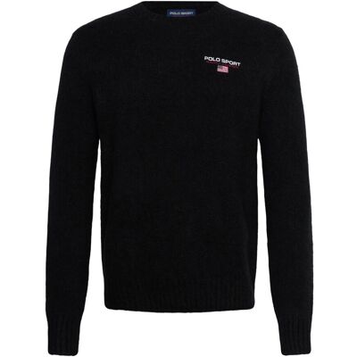 Polo Ralph Lauren Polo Sport Crewneck Sweater XS POLO BLACK XS Polo Ralph Lauren Polo Sport Crewneck Sweater XS POLO BLACK XS