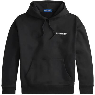 Polo Ralph Lauren Relaxed Fit Polo Sport Fleece Hoodie S POLO BLACK/WHITE S Polo Ralph Lauren Relaxed Fit Polo Sport Fleece Hoodie S POLO BLACK/WHITE S