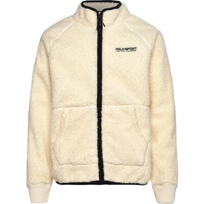 Polo Ralph Lauren Polo Sport Pile Fleece Jacket S CLUBHOUSE CREAM S Polo Ralph Lauren Polo Sport Pile Fleece Jacket S CLUBHOUSE CREAM S
