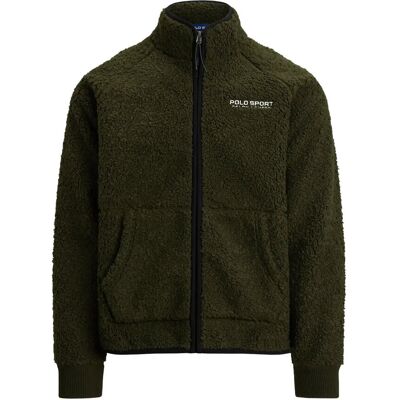 Polo Ralph Lauren Polo Sport Pile Fleece Jacket S COMPANY OLIVE S Polo Ralph Lauren Polo Sport Pile Fleece Jacket S COMPANY OLIVE S